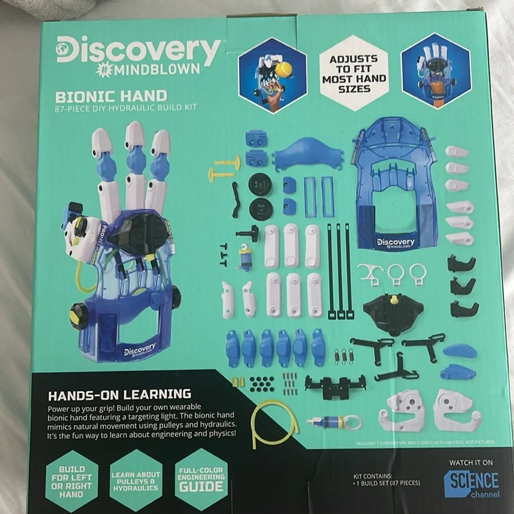 Discovery Bionic Hand. #MindBlown
